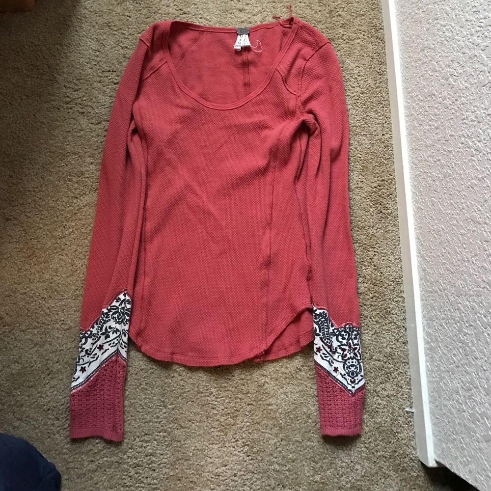Free People Long Sleeve Shirt